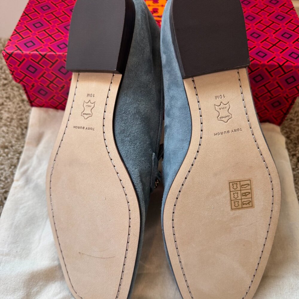Tory Burch Perrine Suede Loafer. Size 10. NIB - Picture 5 of 6